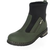 Costo Shoes K606 Haki Siyah Kadın Bot