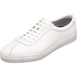 Costo Shoes Kaan-05 Beyaz Dana Derisi Büyük Numara Rahat Geniş Kalıp Şık Yeni Sezon Deri Erkek Spor Ayakkabı