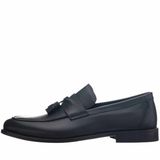 Costo Shoes KD0696 Siyah Deri Neolit Taban Üst Kalite Deri Büyük Numara Erkek Ayakkabı