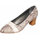 Costo Shoes KDR1813 Yılan Baskılı Büyük Numara rahat Geniş Kalıp Yeni Sezon Kadın Ayakkabı