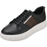 Costo Shoes KKZ4103 Siyah Deri Gündelik Spor Ayakkabı Rahat Geniş Kalıp