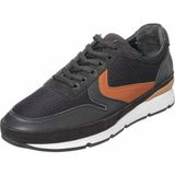 Costo Shoes KN1954 Siyah Rahat Geniş Kalıp Erkek Deri Spor Ayakkabı