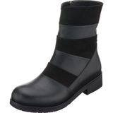 Costo Shoes LF1812 Siyah Süet Kadın Bot