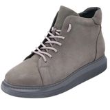 Costo Shoes MHG201 Gri Nubuk Büyük Numara Dana Derisi Erkek Bot