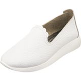 Costo Shoes N0609 Beyaz Soft Deri Çok Hafif Yumuşak Ortopedik Taban Büyük Numara Kadın Ayakkabı