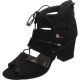 Costo Shoes ND1710 Siyah Süet Özel Seri Rahat ve Şık Kullanıma Uygun Büyük Numara Kadın Ayakkabı