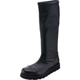 Costo Shoes Nr2029 Siyah Dalgıç Kumaş Rahat Kalıp Büyük Numara Kadın Çizme