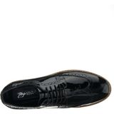 Costo Shoes NRM1241 Siyah Rugan Büyük Numara Dana Derisi Rahat Geniş Kalıp Erkek Ayakkabı