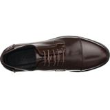 Costo Shoes NV1088 Kahve açma deri büyük numara erkek ayakkabı rahat geniş kalıp