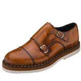 Costo Shoes PST321 Taba Açma Deri Üst Kalite Hafif Rahat Eva Taban Premium Serisi Erkek Ayakkabı