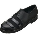 Costo Shoes R8086 Siyah Içi Dana Derisi Rahat Geniş Kalıp Yeni Sezon Büyük Numara Kadın Ayakkabısı