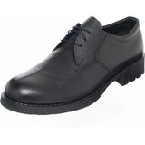 Costo Shoes S946 Siyah Rahat Geniş Kalıp Deri Üst Kalite Mevsimlik Erkek Ayakkabı