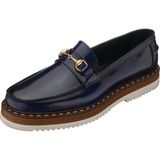 Costo Shoes SNM1910 Lacivert Açma Deri Eva Rahat Hafif Taban Giydirimi Rahat Geniş Kalıp Özel Seri El İşçiliği Erkek Ayakkabı