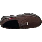 Costo Shoes ST1963 Kahve Dana Derisi Siyah Streç Giyimi Kolay Rahat Geniş Kalıp Erkek Ayakkabısı - Kahve Deri