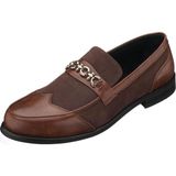 Costo Shoes TR1071 Kahve Deri Özel Seri El İşçiliği Rahat Şık Tasarım Premium Serisi Erkek Ayakkabı