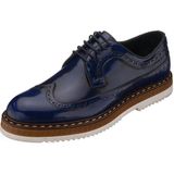 Costo Shoes YKP713 Lacivert Açma Eva Taban Premıum Serisi Rahat Geniş Kalıp Hafif Özel Seri El işçiliği Erkek Klasik Ayakkabılar