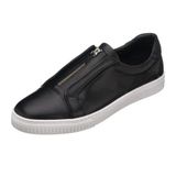 Costo Shoes Yusuf-01 Siyah Deri Gündelik Erkek Spor Ayakkabı