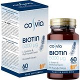 Cosvia Biotin 5000 Mcg. L-Sistein, Hidrolize , At Kuyruğu Ekstresi 60 Tablet - --