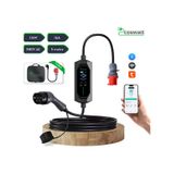 Coswatt 11 KW 3p-16a Tip-2 380v Ac Elektrikli Araç Sarj İstasyonu + Ev Tipi Dönüştürücü Kablo 5 M + Taşıma Çantası