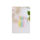Cosy Club Shop 4LÜ 10ml Yeniden Doldurulabilir Taşınabilir Seyahat Boy Pastel Renklerde Cam Boş Parfüm Sprey Şişesi