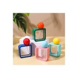 Cosy Club Shop 4lü 25ml Yeniden Doldurulabilir Taşınabilir Seyahat Boy Makaron Plastik Boş Parfüm Sprey Şişesi