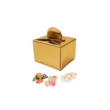 cosyfun 25 Adet Gold Renk Lokum Ve Şeker Kutusu Altın Sarısı