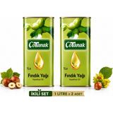 Çotanak Fındık Yağı 1 L x 2 Adet - 2 lt