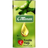 Çotanak Fındık Yağı 5 lt Yüksek E Vitamini Kaynağı Özellikli Lezzetli Yağ