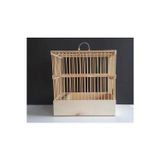 Çotanaklar Kafes Ahşap Bambu Kafes 28 x 26 x 17 cm