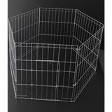 Çotanaklar Kafes Köpek Kedi Çiti Panel Oyun Alanı 6 Parça Metal 100X63