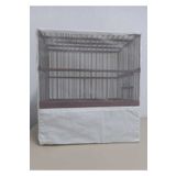 ÇotanaklarKafes Ahşap Kafes Örtüsü Komple Kapalı 28x30x17 Fermuarlı Kople Kapalı