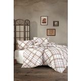 Cote Blanc Highland Pamuk Ranforce 200x220 cm Renkli Çift Kişilik Nevresim Takımı