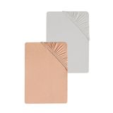 COTENCONCEPT 2 Adet Düz Pamuklu Tek Kişilik 120 X 200 X 30 Cm Lastikli Penye Çarşaf