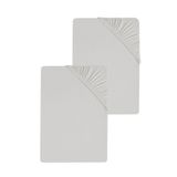 cotenconcept 2 Adet Düz Pamuklu Tek Kişilik 150 x 200 cm Lastikli Penye Çarşaf