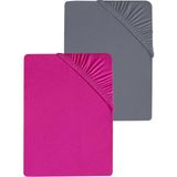 Cotenconcept 2 Adet Düz Pamuklu Tek Kişilik 80 X 200 + 30 Cm Lastikli Penye Çarşaf - Renkli - 80 x 200 cm