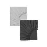 cotenconcept 2 Adet Pamuklu ve Lastikli 60 x 120 x 15 cm Penye Bebek Çarşaf