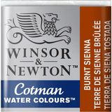Cotman Sulu Boya Yarım Tablet Burnt Sienna 074