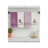 Coton Delux 4'lü Mutfak Havlusu – %100 Pamuk – 30x50 - Nakışlı