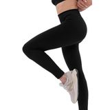 cotonhause Kadın Fitilli Soft Thermal Kumaş İnce Bel Lastikli Siyah Tayt 4347 SİYAH M