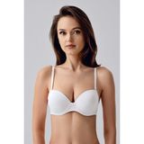 Cotonhause Kadın Push-Up Beyaz Sütyen – Şekillendirici Model C0T2N0733 - 90B