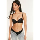 cotonhause Kadın Push-Up Çift Dolgulu Siyah Sütyen 337040
