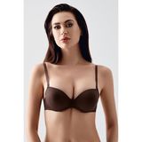 Cotonhause Kadın Push-Up Kahverengi Sütyen – Şekillendirici Model C0T2N0733 - 90B