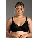 Cotonhause Kadın Siyah Toparlayıcı Sütyen – Dantel Tasarım C1T0N3243 - 85C
