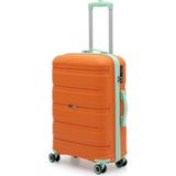 Cotpoly Home Artemis Orta Boy Valiz 65 cm Polipropilen Malzeme ile Kırılmaz Turuncu Renk