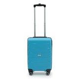 Cotpoly Home Copella 55 cm Mavi PP Polipropilen Kırılmaz Kabin Boy Valiz