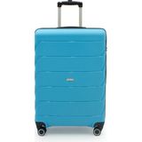 Cotpoly Home Copella PP Polipropilen ve Kırılmaz Büyük Boy 75 cm Mavi Valiz