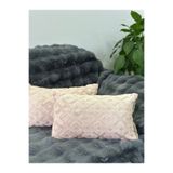 Cottella 2'li Set Bohem Özel Tasarım Punch Panç Desen Deve Tüyü Dekoratif Kırlent Kılıfı 28x50Cm