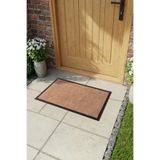 Cotto Home Ps017A Bej Kaymaz Taban Nem Alıcı Toz Alıcı Dayanıklı Kapı Önü Paspası UV Dayanıklı 40x60