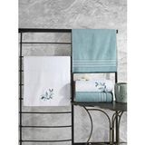 Cotton Box %100 Pamuk Hamam Havlu Seti Colorful Mint-beyaz Çok Renkli