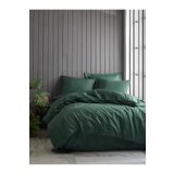 Cotton Box 100x100 cm Hexa Yeşil Jakarlı Saten Çift Kişilik Nevresim Takımı